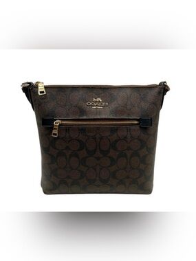 Coach C1554 Signature Shoulder
Bag PVC Women's COACH